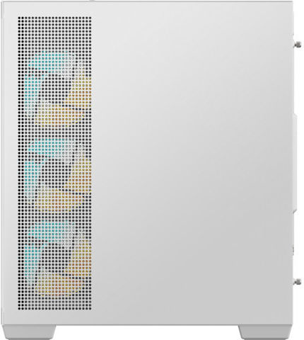 Gigabyte C500 Panoramic Gaming Midi Tower Computer Case with Side Window and RGB Lighting Ice