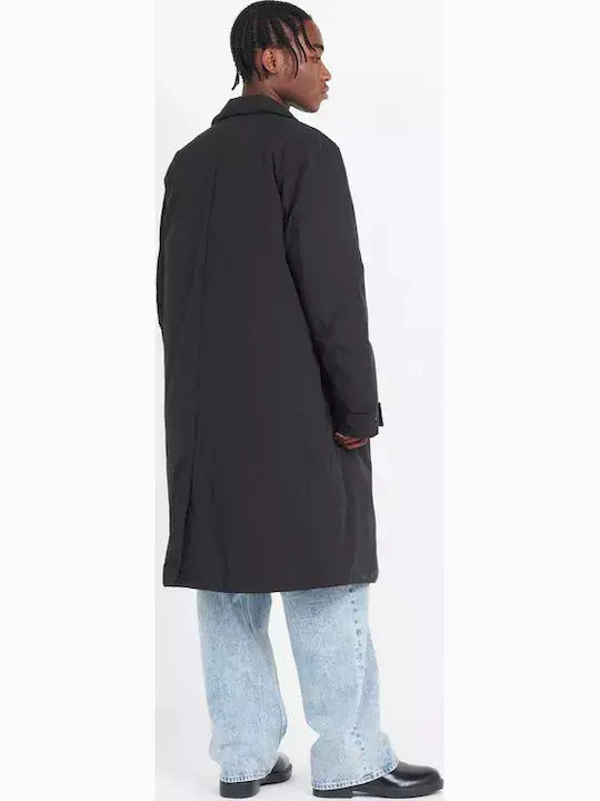 Herren Mantel Black