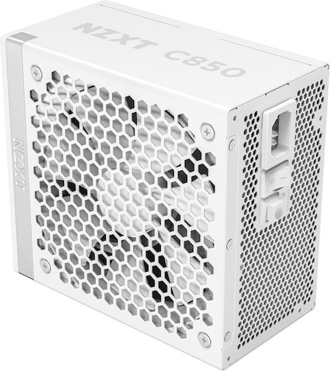 NZXT C850 Gold ATX 3.1 850W Λευκό Τροφοδοτικό Υπολογιστή Full Modular 80 Plus Gold