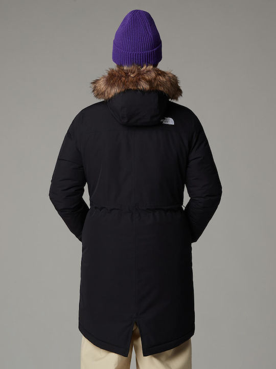 Recycled Zaneck Winter Jacket Parka Black