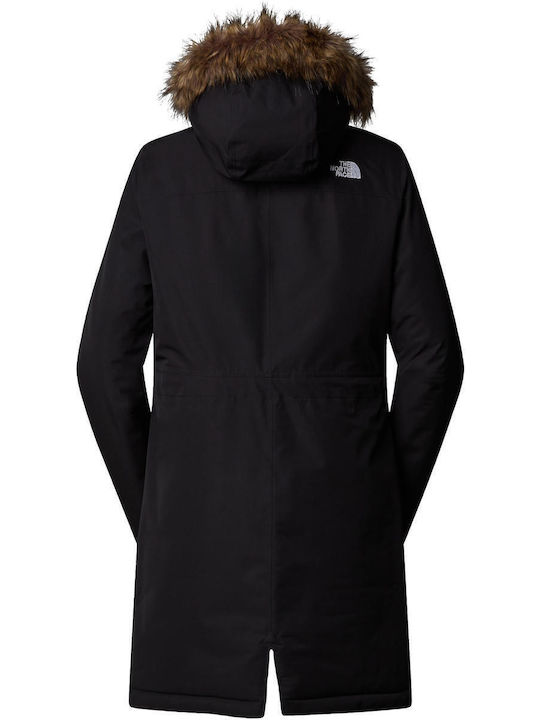Recycled Zaneck Winter Jacket Parka Black