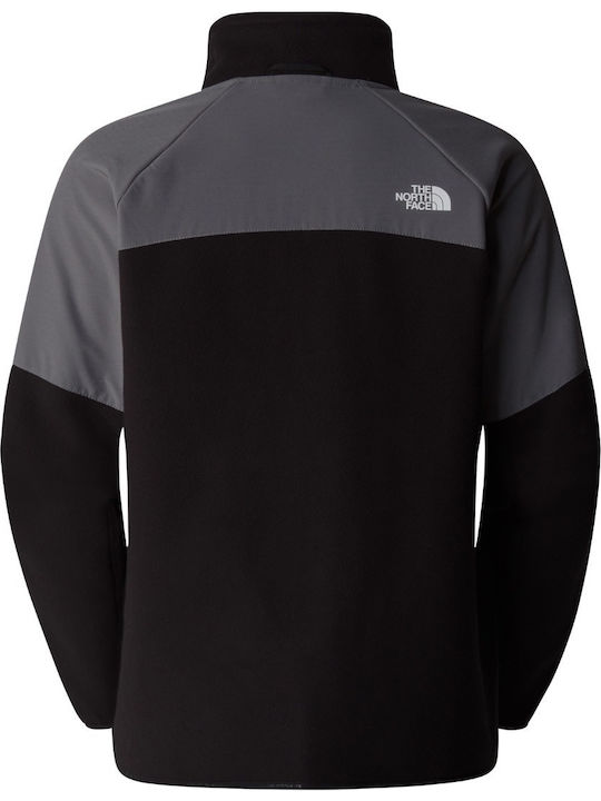 Glacier Fleece Γυναικεία Ζακέτα με Φερμουάρ σε Μαύρο Χρώμα