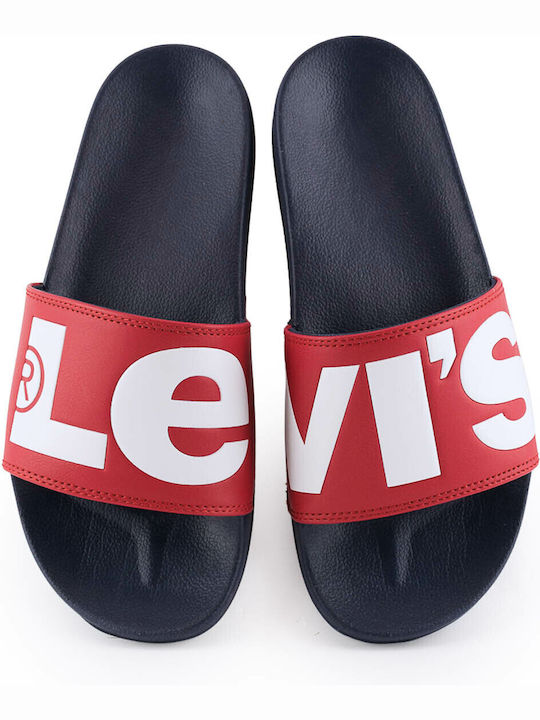 Levi's Men's Slides Red