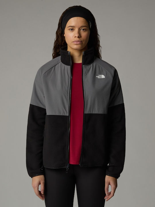 The North Face Glacier Women's Cardigan with Zipper Black