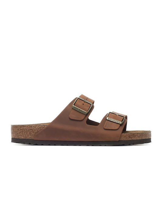 Birkenstock Leoi Men's Sandals Tabac Brown