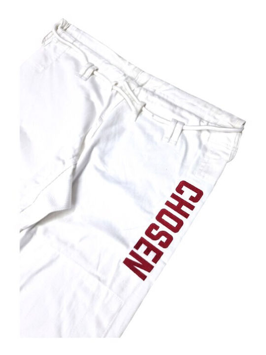 Chosen Uniform Brasilianisches Jiu Jitsu Weiß