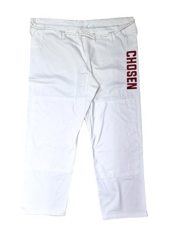 Chosen Bărbați Uniforme Jiu Jitsu brazilian Alb
