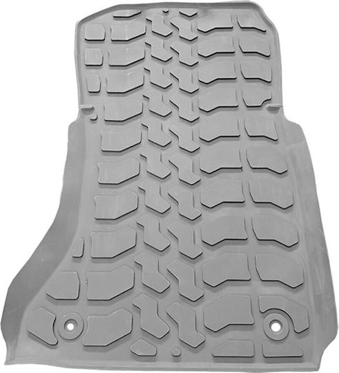 Auto Gs Set of Front and Rear Mats 5pcs Tray Type for BMW F01 Gray