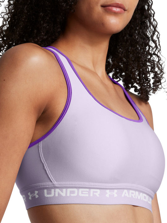Crossback Mid Bra Frauen Sport-BH Lila