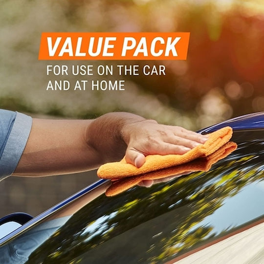 Armor All Car Microfiber Cleaning Cloths 30x30cm 6 Pieces