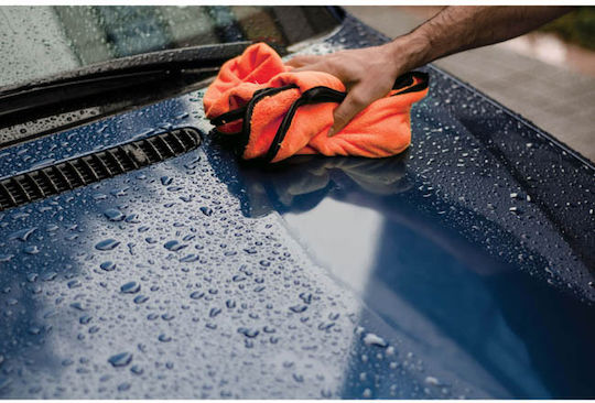 Mr Kleen Cloth Microfiber Cleaning for Body Car Orange 60x40cm