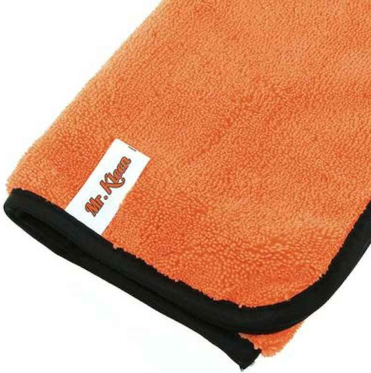 Mr Kleen Cloth Microfiber Cleaning for Body Car Orange 60x40cm
