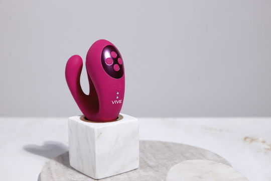 Vive Mini Κλειτοριδικός Δονητής 10cm Ροζ