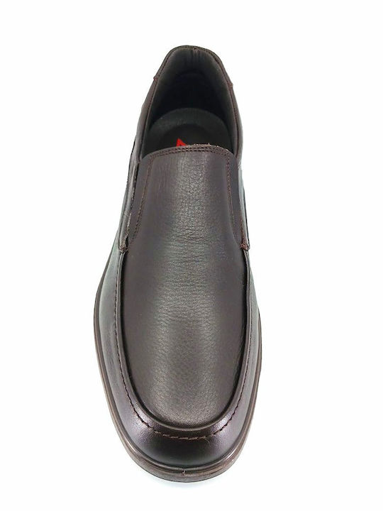 Men's Leather Casual Shoes Brown