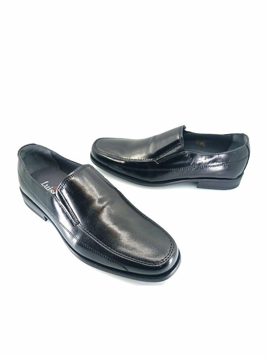 Men's Leather Casual Shoes Black