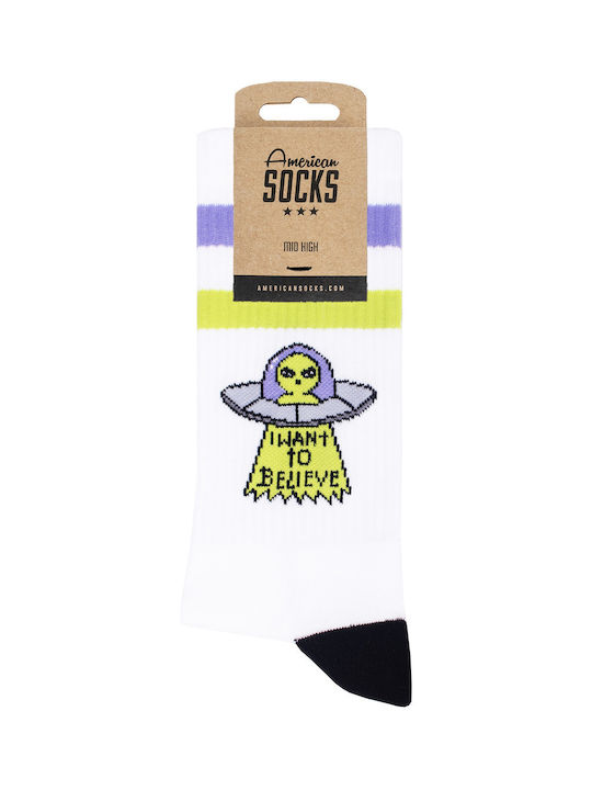 American Socks Κάλτσες Λευκές American Socks Κάλτσες Λευκές