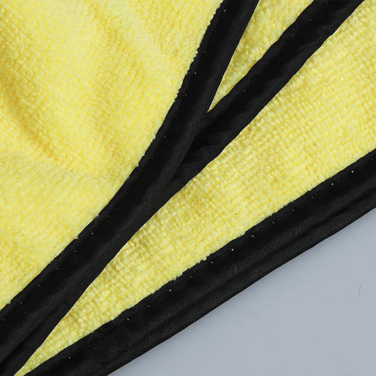 Oxford Cloth Microfiber Drying Car Yellow 90x55cm