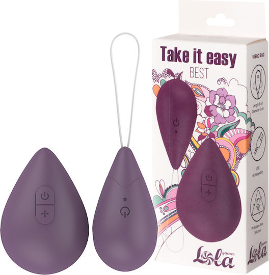 Lola Games Mini Δονητής Egg 7cm Μωβ