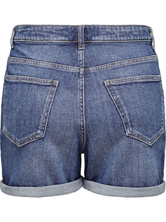 Josephine Femei Talie înaltă Pantaloni scurți Med Denim