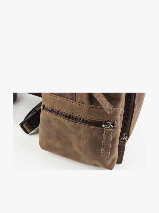 Leather Creations XK Backpack Καφέ