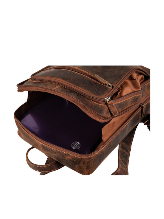 Leather Creations XK Backpack Καφέ
