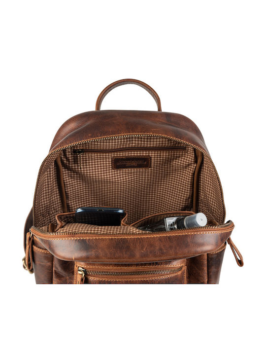 Leather Creations XK Rucksack Braun