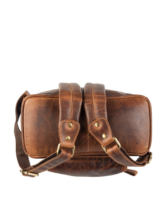 Leather Creations XK Rucksack Braun