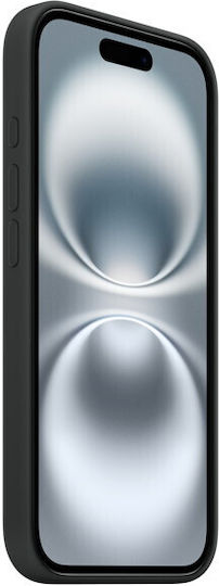 Apple Silicone Case με MagSafe Back Cover Silicone Black (iPhone 16) MYY13ZM/A