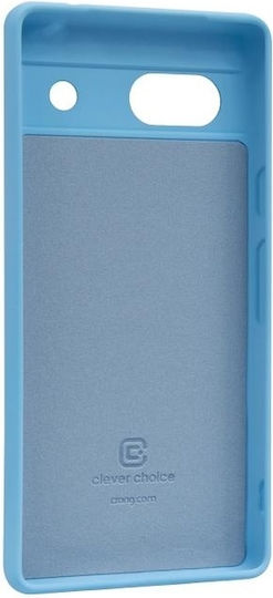 Crong Color Back Cover Silicon Albastru (Google Pixel 7a)