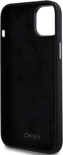 DKNY Liquid Back Cover Plastic / Silicon Negru (iPhone 13)