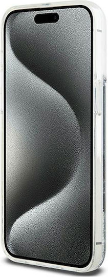 DKNY Liquid Umschlag Rückseite Kunststoff / Silikon Schwarz (iPhone 15 Pro Max)