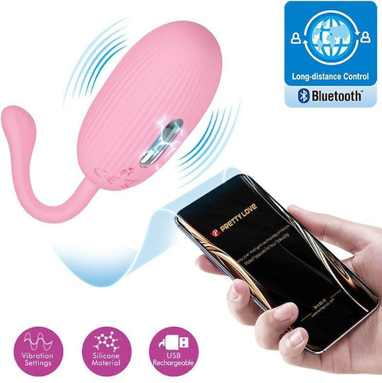Boss Of Toys Δονητής Egg 19cm Ροζ