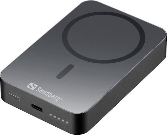 Sandberg Mag Wireless Power Bank 1000mAh Schwarz