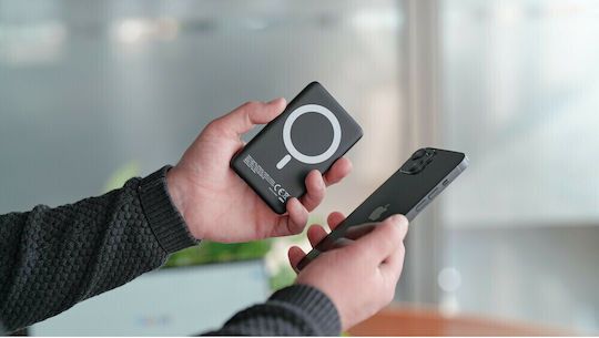 Lampa Magsafe Optiline MagSafe Power Bank 5000mAh 15W Negru