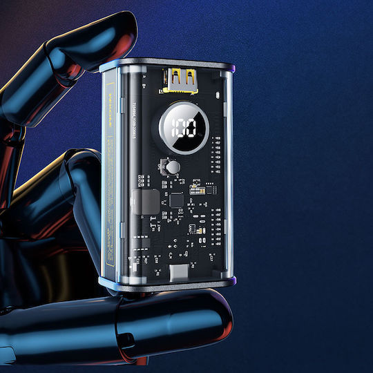 WK Wp-345 Power Bank 10000mAh 20W Power Delivery Μαύρο