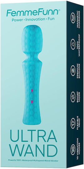 FemmeFunn Δονητής Μασάζ 20.3cm Τιρκουάζ