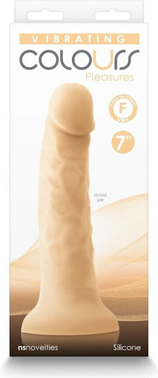 Ns Novelties Colours Pleasures Ρεαλιστικός Δονητής 18cm Flesh