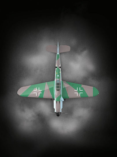 Revell Model Kit Messerschmitt Bf109 G-6 Easy-click Modeling Figure 54 Pieces in Scale 1:32 with Glue and Paints 31x28.4cm.