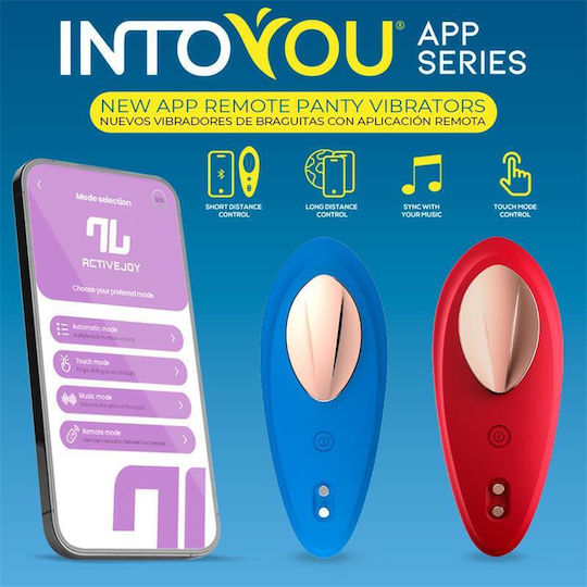 Vibrator for Couples with Remote Control Red