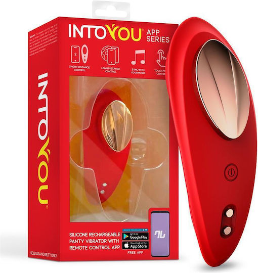 Vibrator for Couples with Remote Control Red