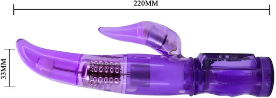 Baile Happy Angel Vibrator G-Spot 22cm Purple