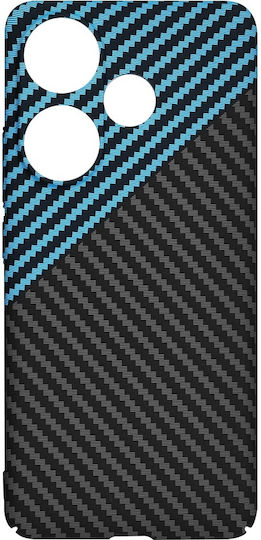 Techsuit Umschlag Rückseite Blau (Poco F6)
