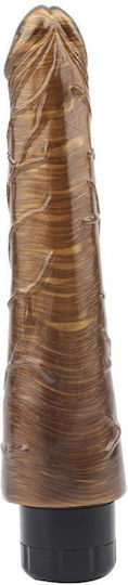 Chisa Novelties Dark Muscle Jonny Boner Realistic Vibrator 23cm Gold