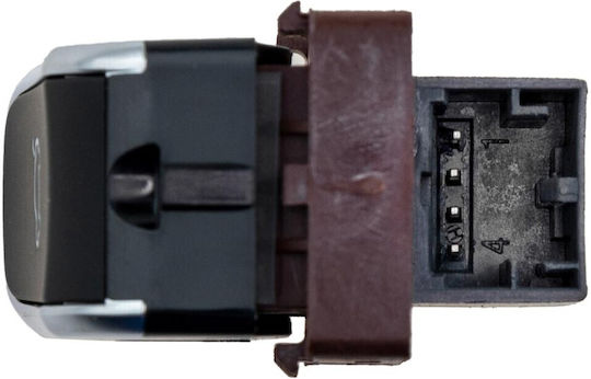 NTY Car Trunk Switch for Audi A4 / A5 / Q5 Black EWS-AU-026