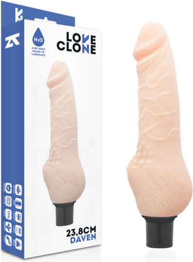 Nanma Loveclone Daven Realistic Vibrator 23.8cm Carne