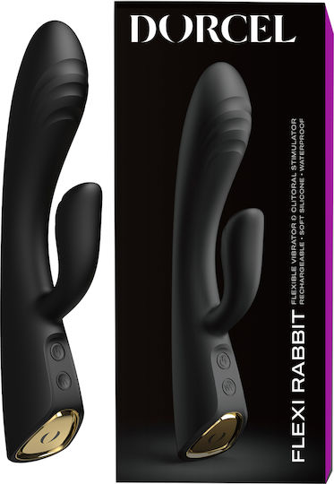 Dorcel Δονητής Rabbit 21.2cm Μαύρος