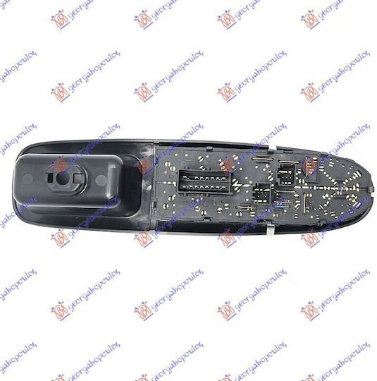 Electric Life Διακόπτης Παραθύρων Αυτοκινήτου για Peugeot 406 25pin Μαύρο