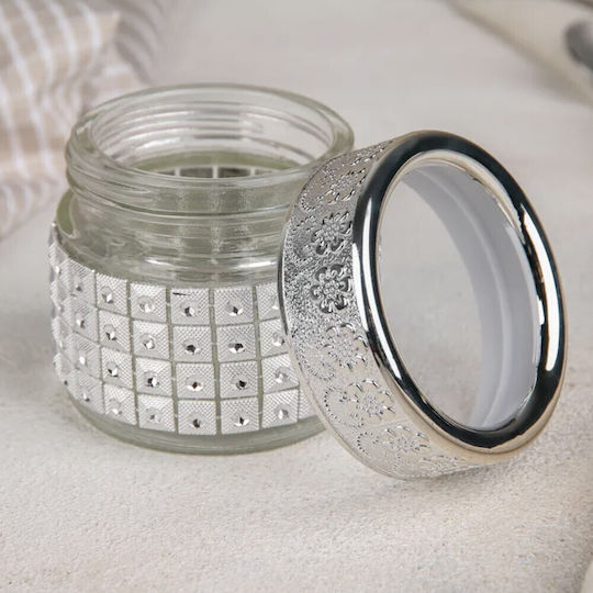 Φοντανιέρα Glas mit Deckel Braun