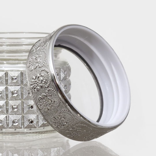 Φοντανιέρα Glas mit Deckel Braun
