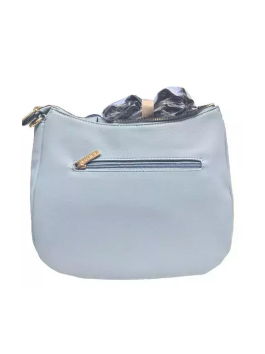 Verde Women's Bag Shoulder Light Blue